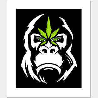 Ape for Weed Posters and Art